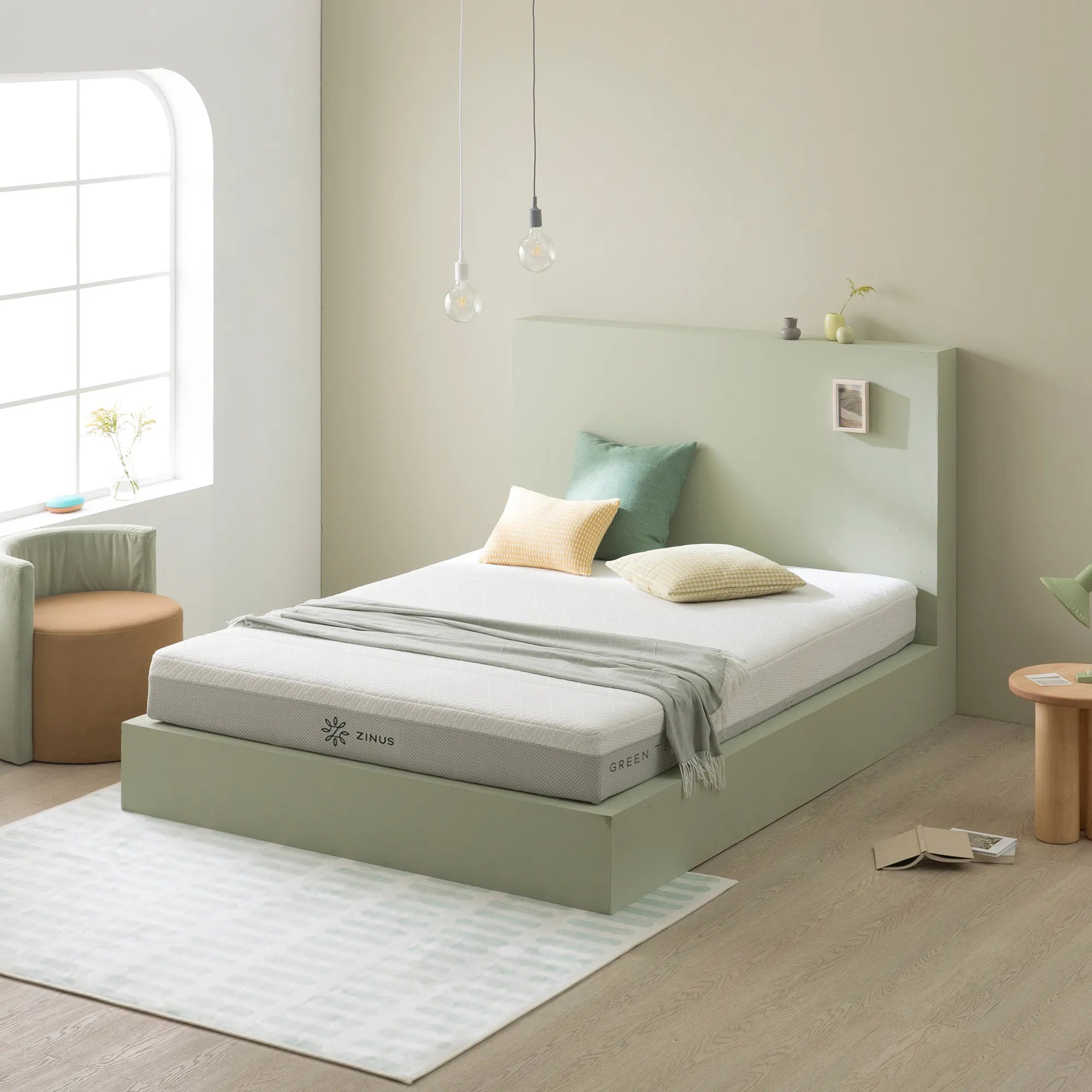 Green Tea Luxe ハイブリッドマットレス 室内イメージ01