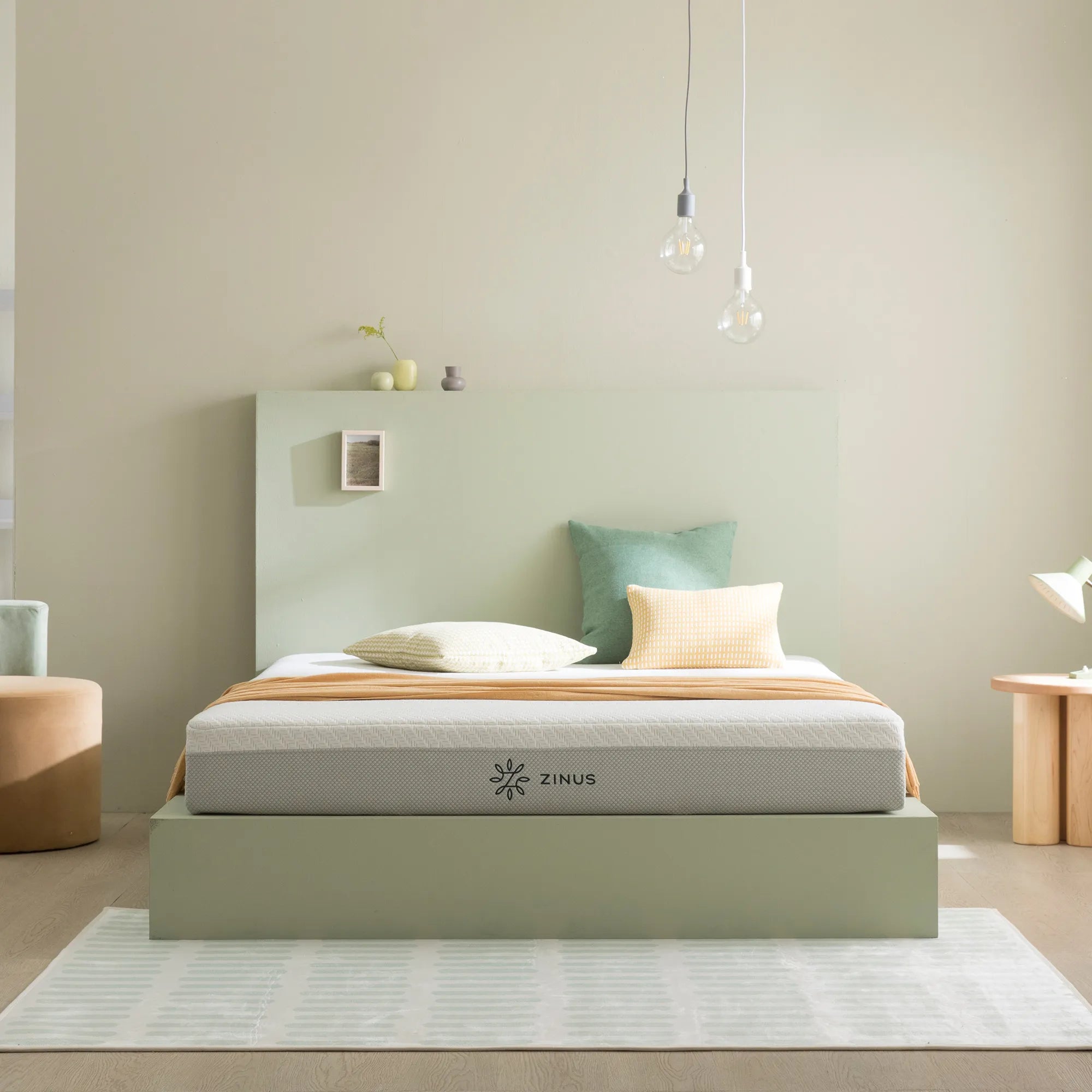 Green Tea Luxe ハイブリッドマットレス 室内イメージ02