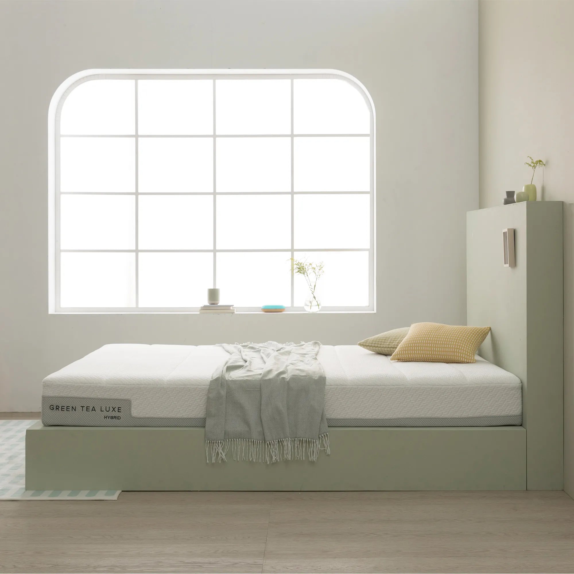 Green Tea Luxe ハイブリッドマットレス 室内イメージ03