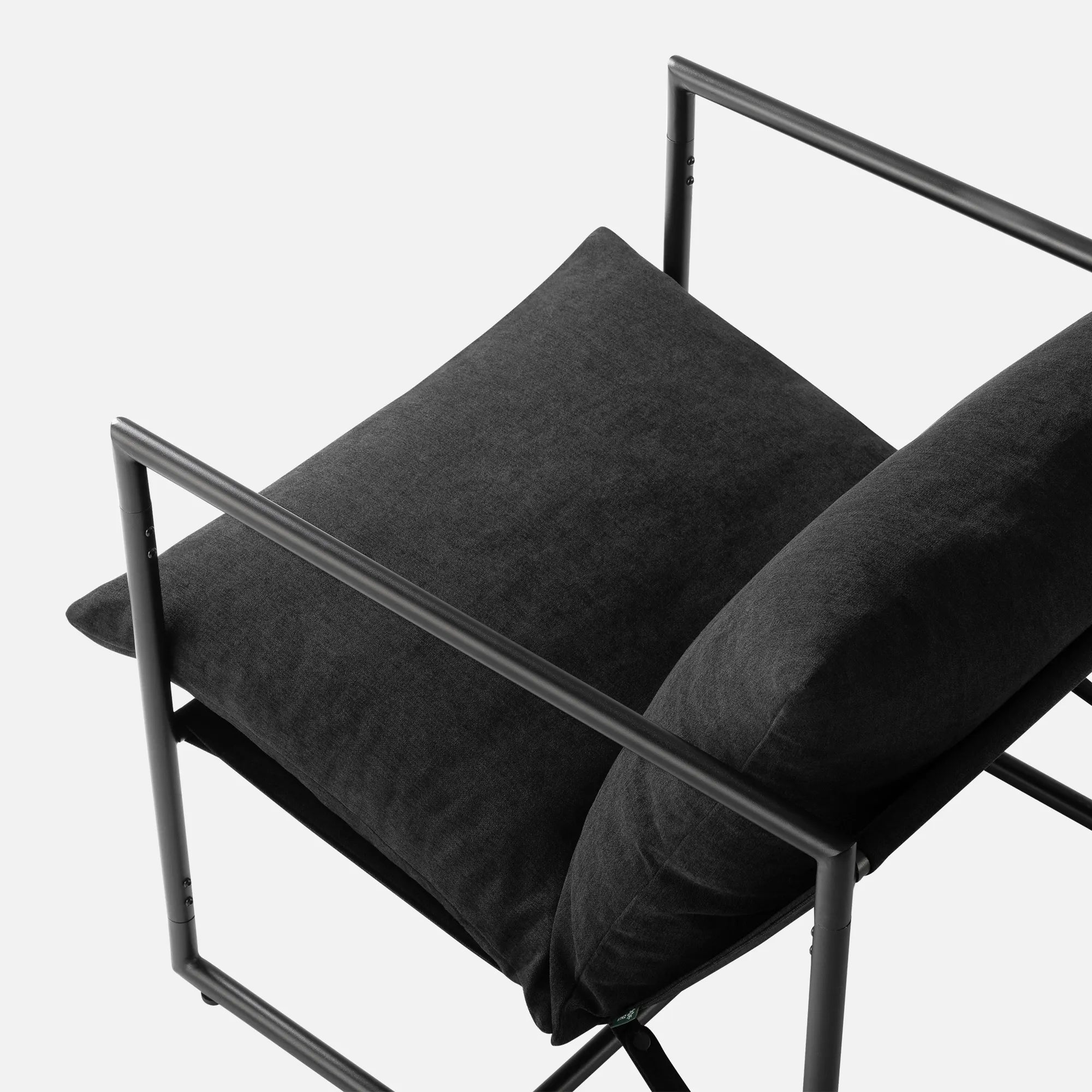 ZINUS Aidan ラウンジチェア ブラック_06