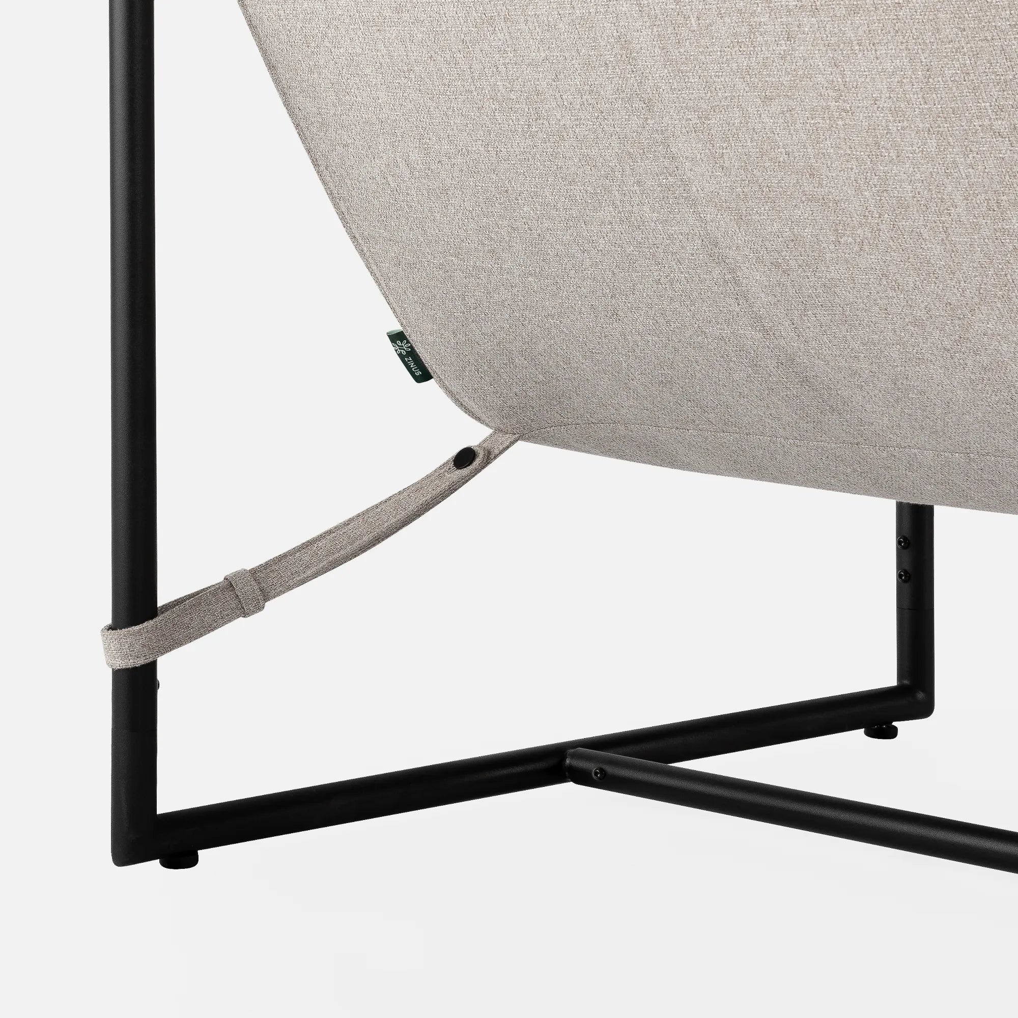 ZINUS Aidan ラウンジチェア オートミール_04