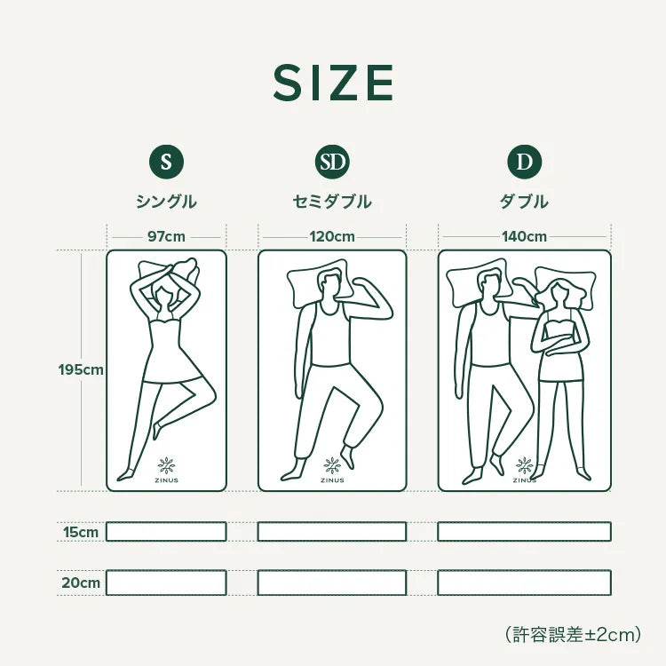 GreenTea 低反発マットレス 抗菌 防ダニ加工 ウレタンフォーム 緑茶 15cm 20cm ホワイト ブラック