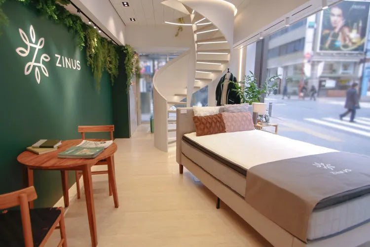 ZINUS銀座ショールーム_店内