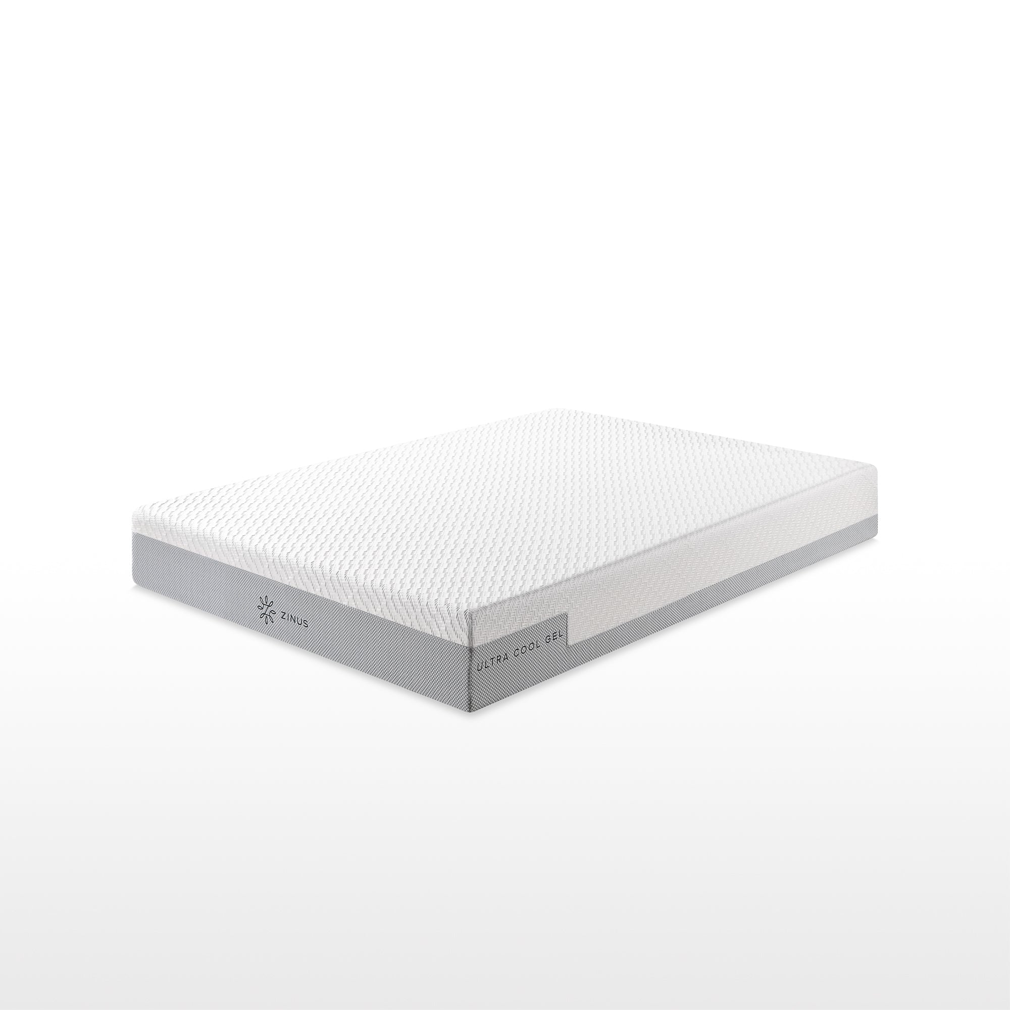 【良品アウトレット】【旧規格】Gel-Foam Luxe マットレス ウレタンフォーム 低反発 緑茶 体温調節ジェル 25cm ホワイト