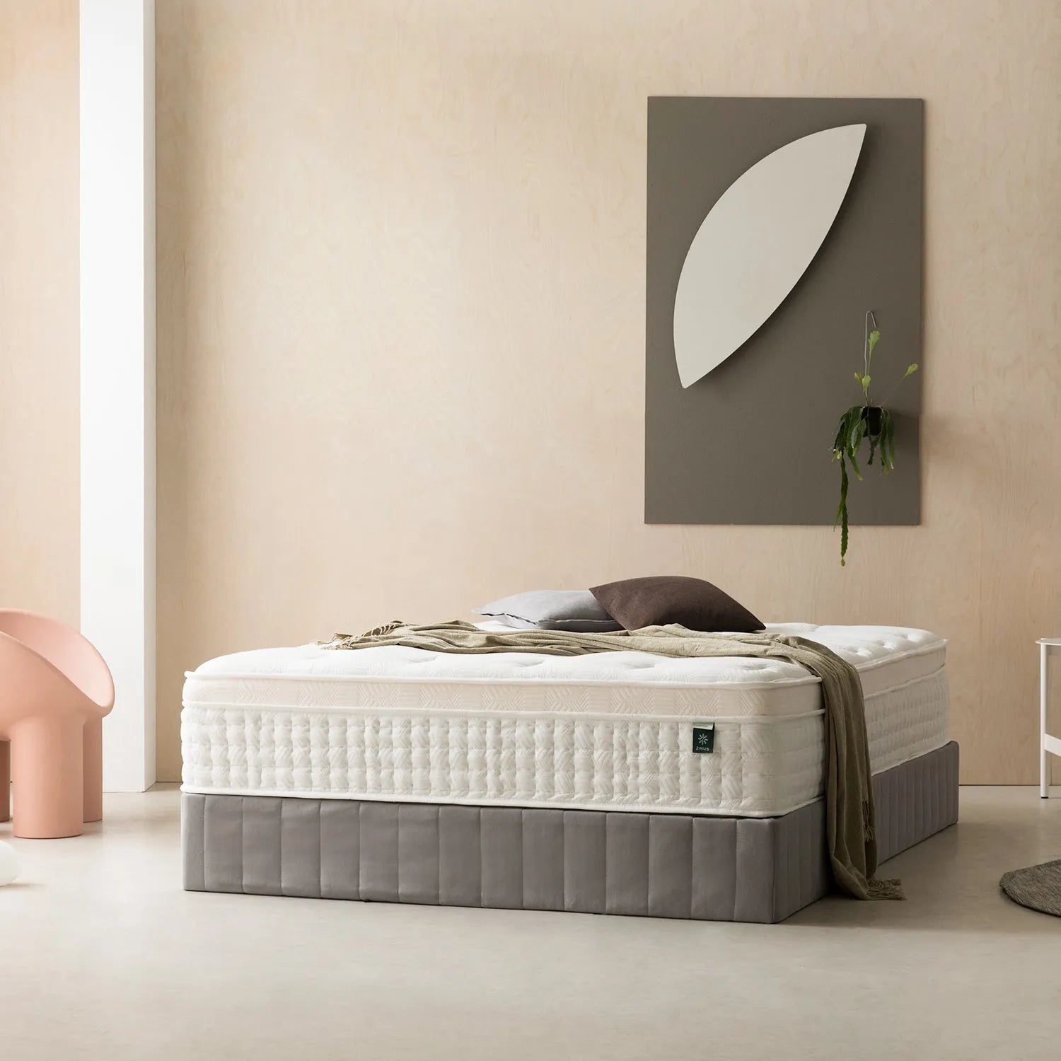 Prime Luxe ハイブリッドマットレス (ポケットコイル+ウレタンフォーム) 25cm・33cm ホワイト