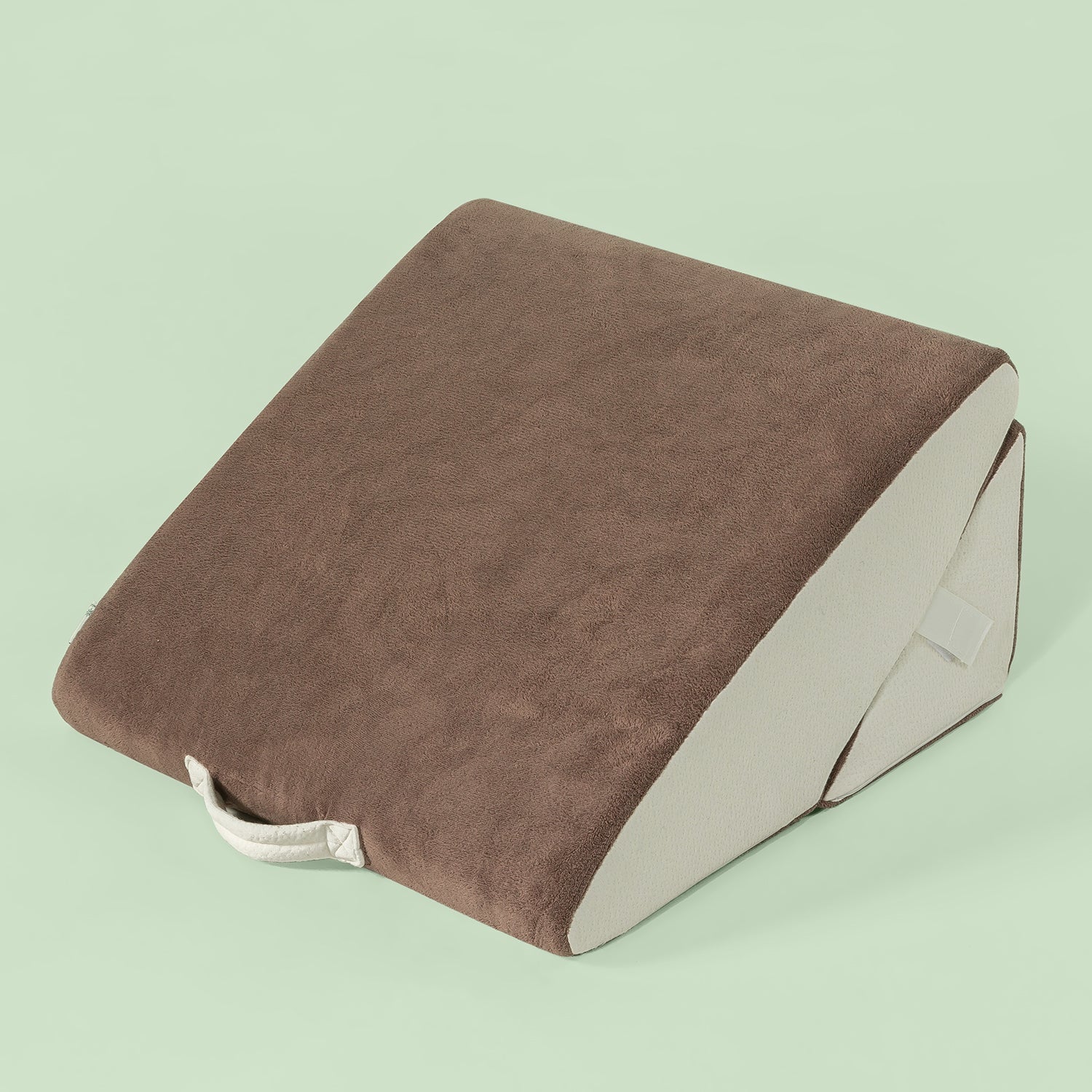 Wedge 枕 フロアクッション 低反発 56cm ブラウン