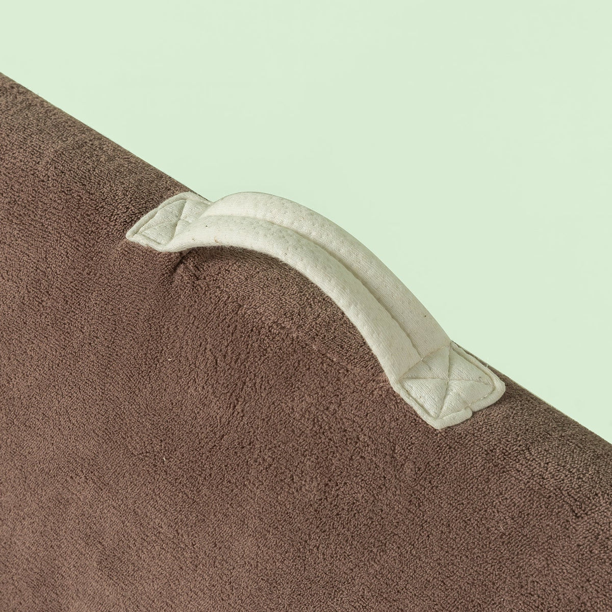 Wedge 枕 フロアクッション 低反発 56cm ブラウン