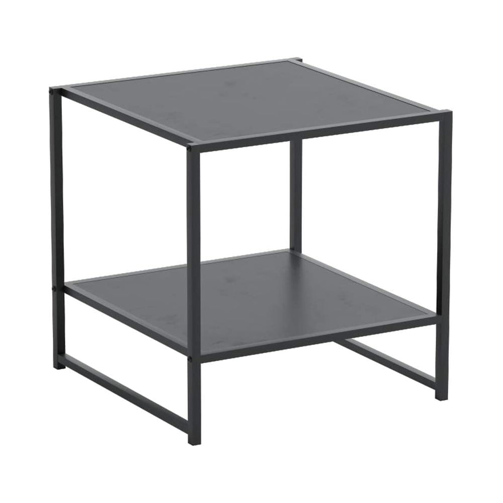 Modern Studio Collection ナイトテーブル ベッドサイドテーブル 50.8cm ブラウン ブラック ウッド