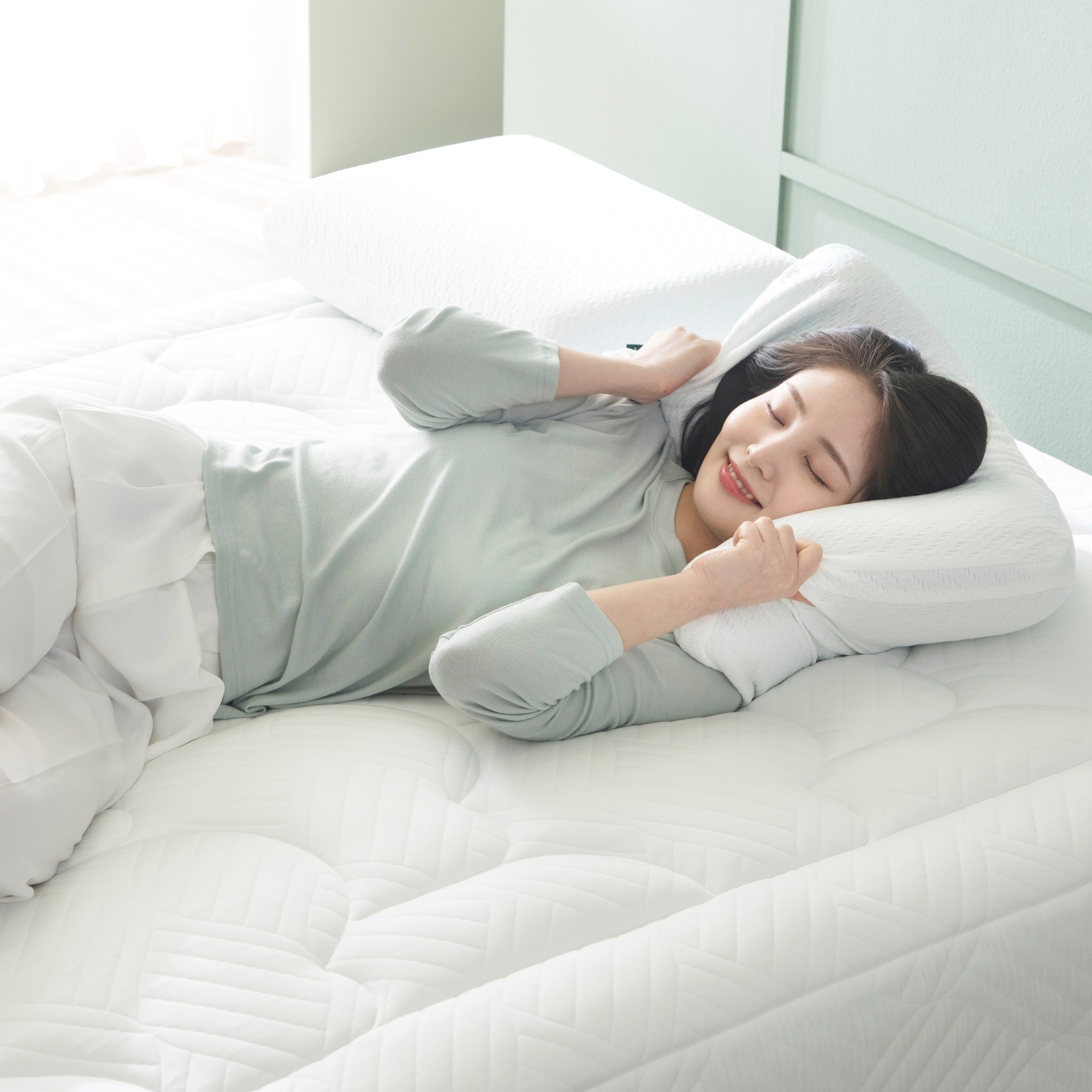 Traditional-Gel 枕 体温調節ジェル 抗菌加工 12.7cm ホワイト