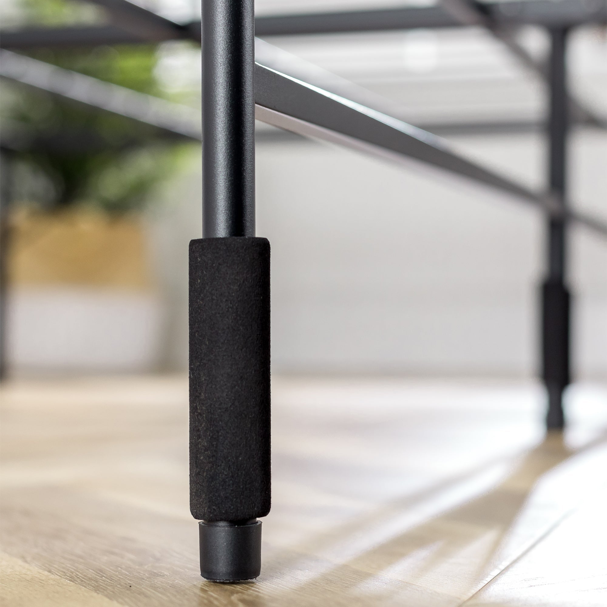 SmartBase ベッドフレーム スチールすのこ 折りたたみ スチールパイプヘッドなし 36cm ブラック ホワイト