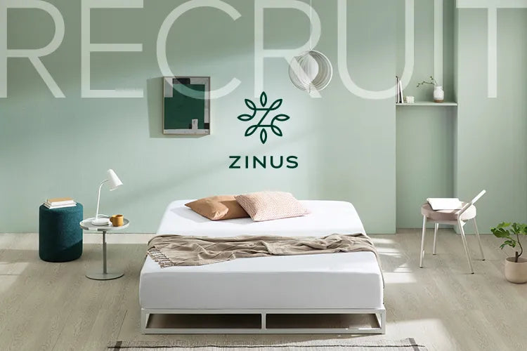 ZINUS JAPANでは新しいメンバーを募集しています！ ZINUS ジヌス