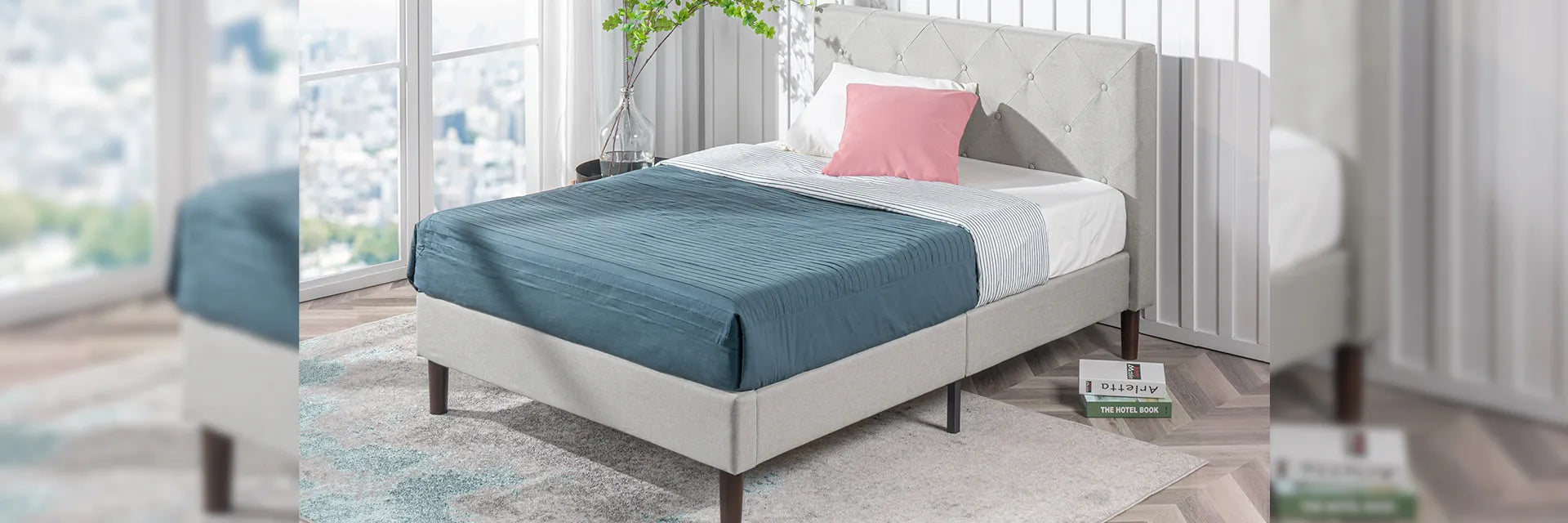 ファブリックベッド | 上品な寝室を実現 | 【公式】ZINUS(ジヌス ファブリックベッド | 上品な寝室を実現 | 【公式】ZINUS(ジヌス