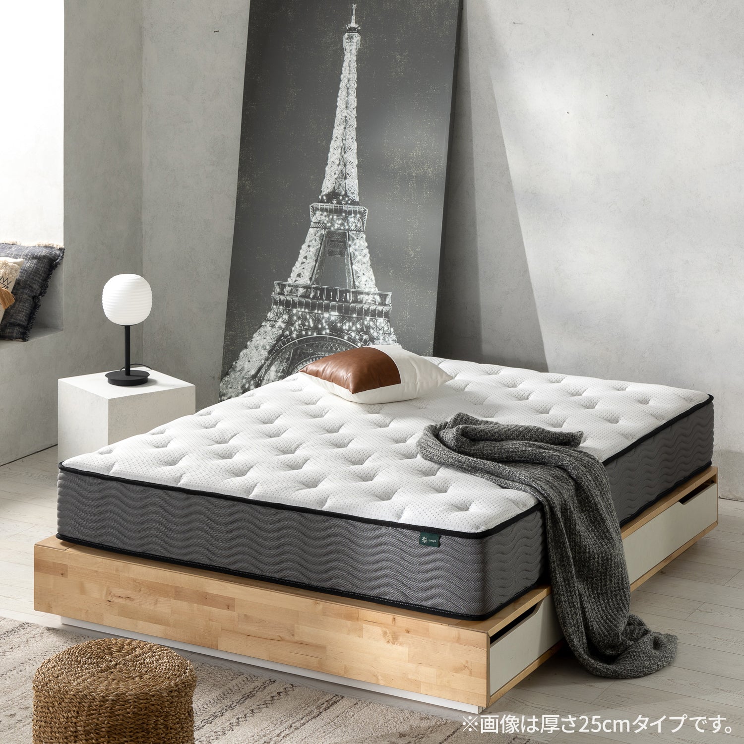 Extra Firm ハイブリッドマットレス 20cm