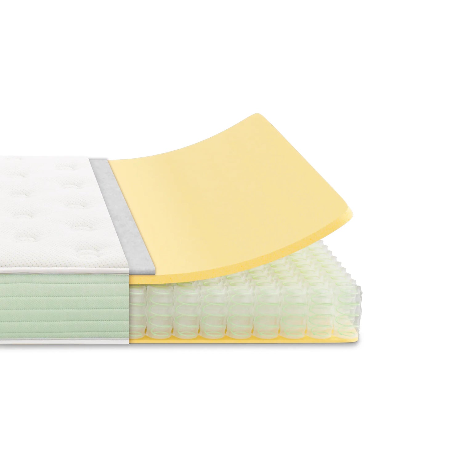 Standard ポケットコイルマットレス 15cm ホワイト | 【公式】ZINUS Standard ポケットコイルマットレス 15cm ホワイト | 【公式】ZINUS