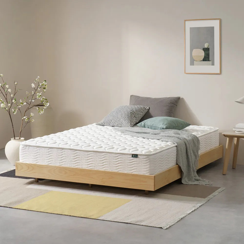 Hi-Bo ポケットコイルマットレス 抗菌加工 15cm 20cm ホワイト ブラック