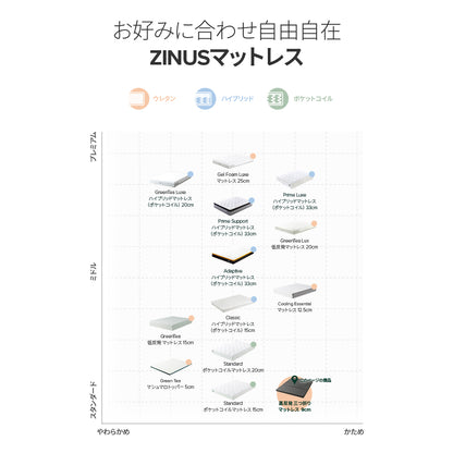 高反発 マットレス 三つ折り ウレタンフォーム 9cm グレー