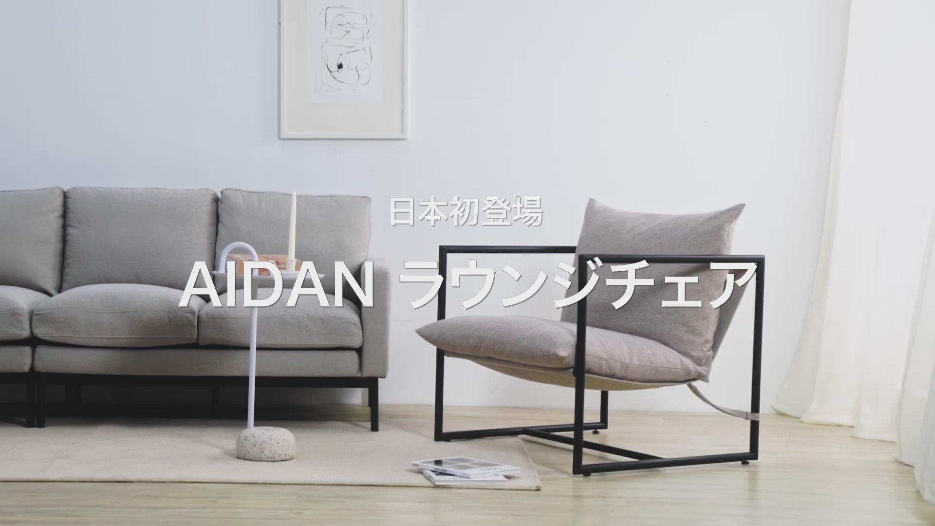 日本初登場 AIDAN ラウンジチェア