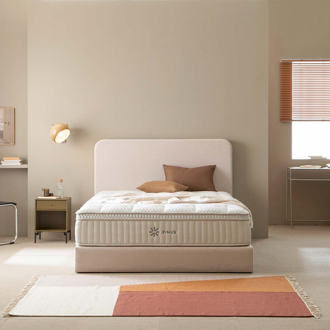 【取扱店限定】Ultima Luxe S ポケットコイルマットレス (ポケットコイル+ウレタンフォーム) 25cm ホワイト