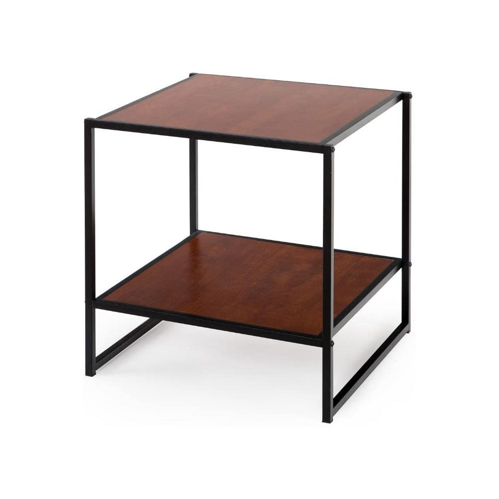 Modern Studio Collection ナイトテーブル  ベッドサイドテーブル 50.8cm ブラウン ブラック ウッド